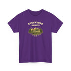 Adventure Awaits T‑Shirt — Vintage Camper Outdoor Graphic Tee