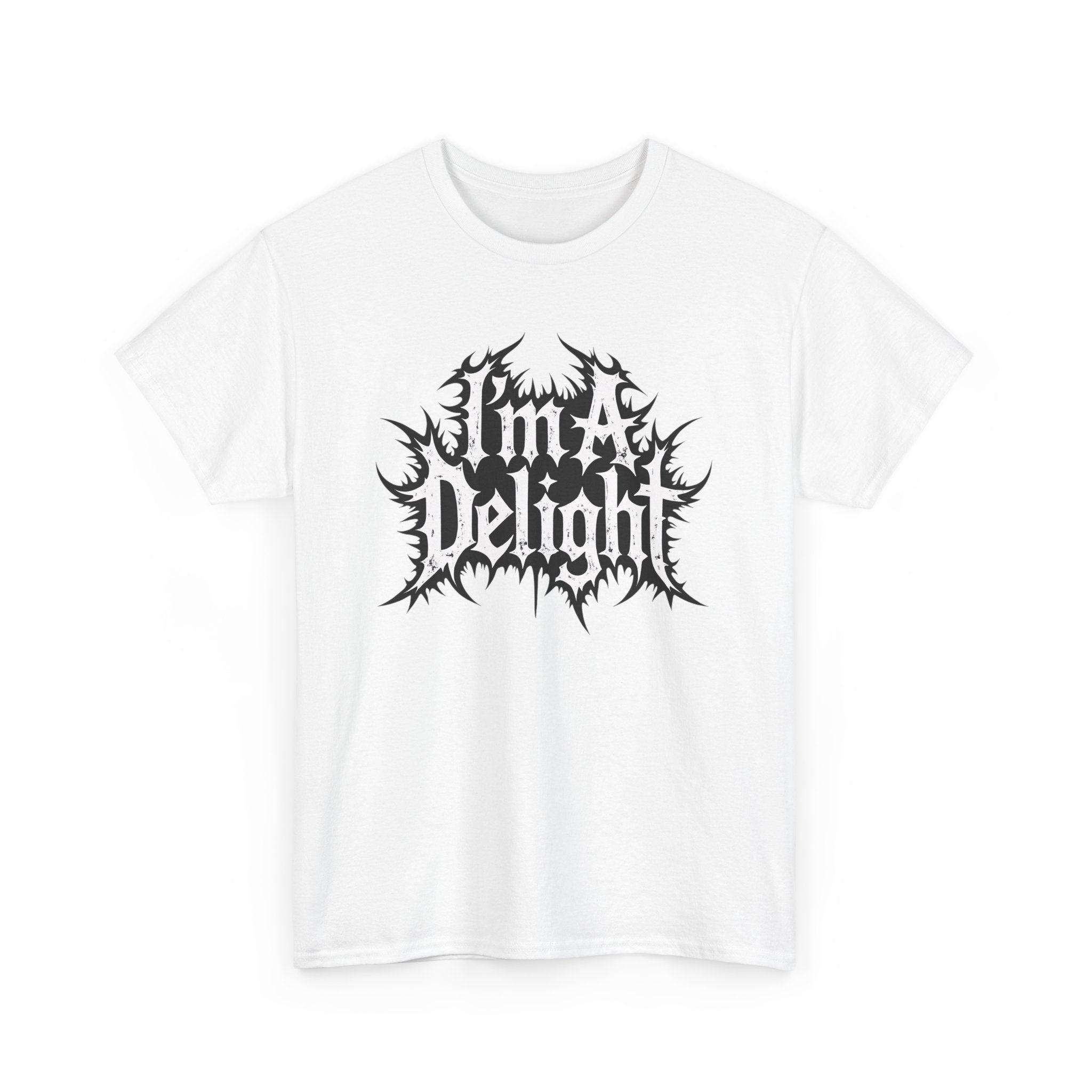 Gothic "I'm A Delight" Graphic Tee