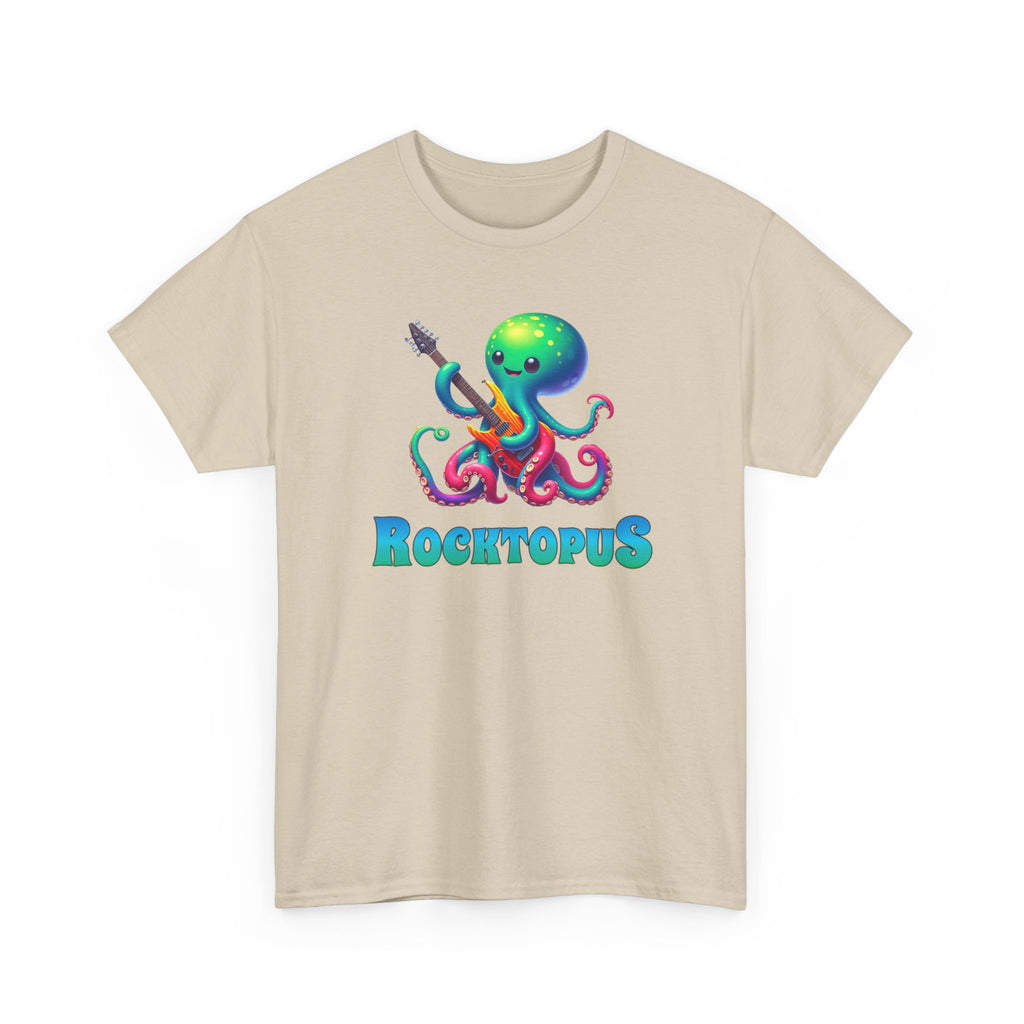 Rocktopus T-Shirt — Cute Octopus Playing Guitar Graphic Tee