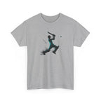 Cricket Batter Silhouette Tee — Action Sports Cricket T‑Shirt