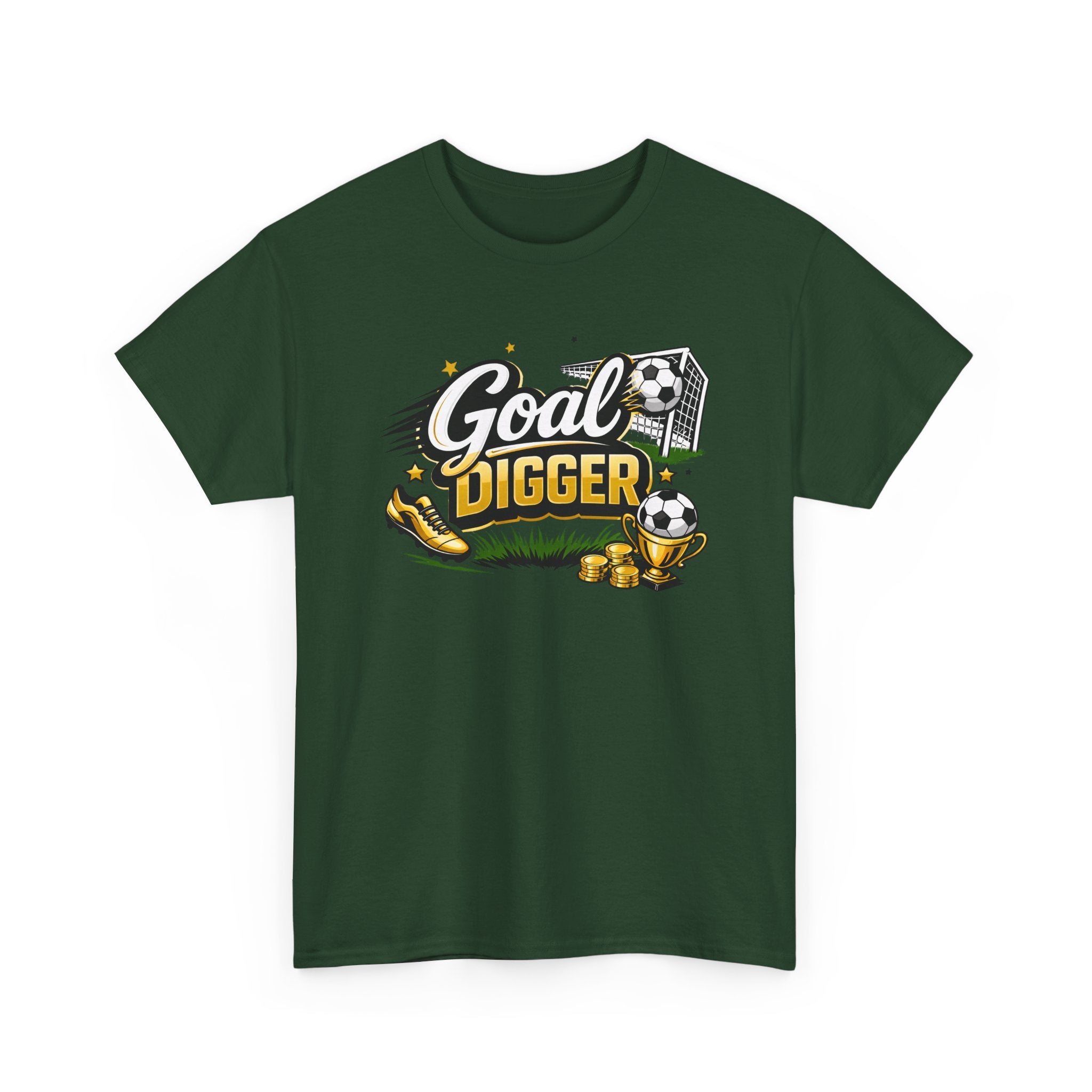 Goal Digger Soccer T-Shirt — Motivational Soccer Player Tee