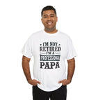 I'm Not Retired I'm A Professional Papa T-Shirt
