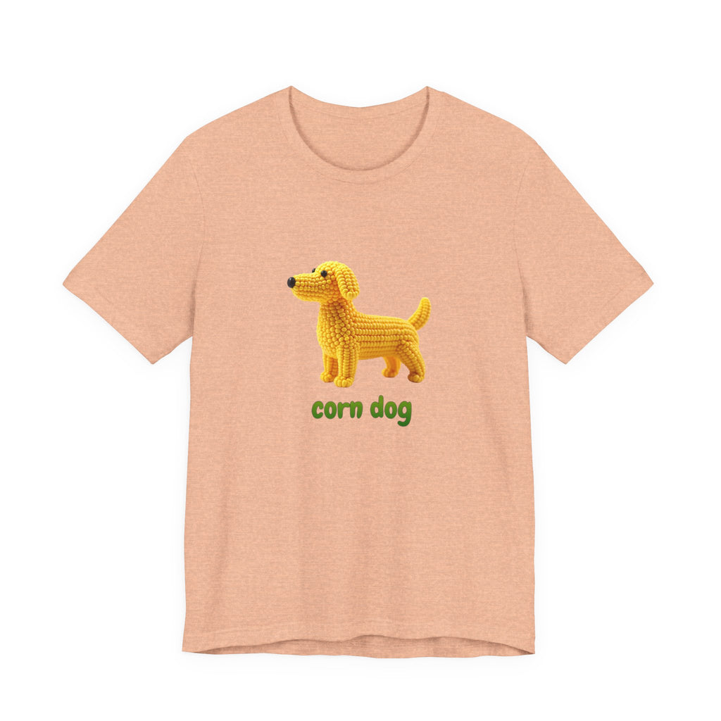 Corn Dog Dachshund T-Shirt — Cute Corn Dog Graphic Tee