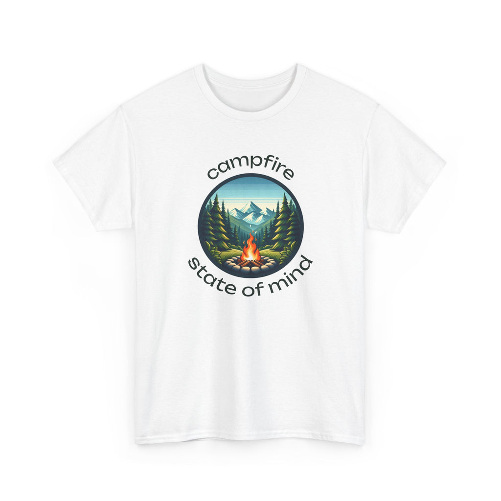 Campfire State of Mind T-Shirt — Outdoor Camping Graphic Tee