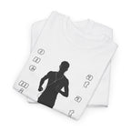 Running Silhouette T‑Shirt – One Mile At A Time Graphic Tee