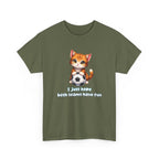 Kitten Soccer T‑Shirt - I Just Hope Both Teams Have Fun Funny Shirt For Soccer Fans