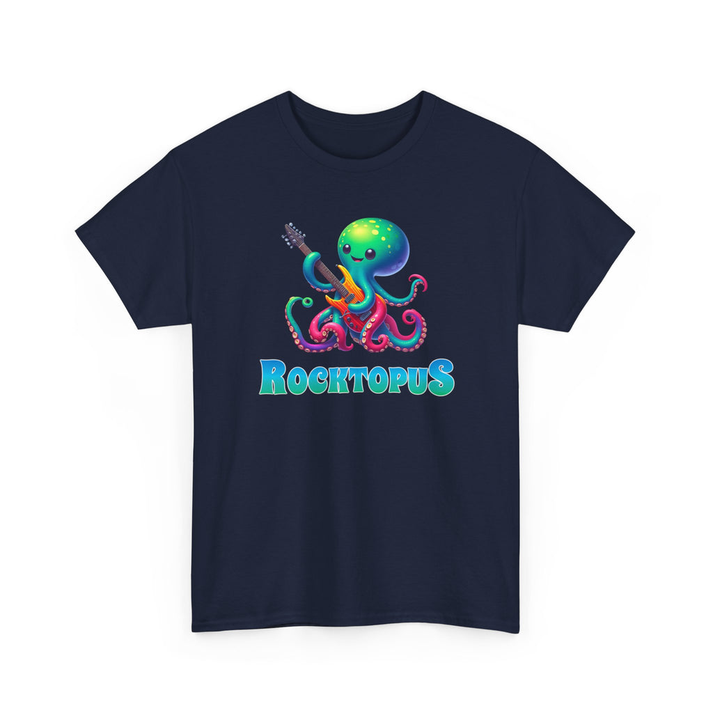 Rocktopus T-Shirt — Cute Octopus Playing Guitar Graphic Tee