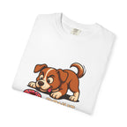 Donut Tempt Me T-Shirt — Cute Puppy & Donut Graphic Tee