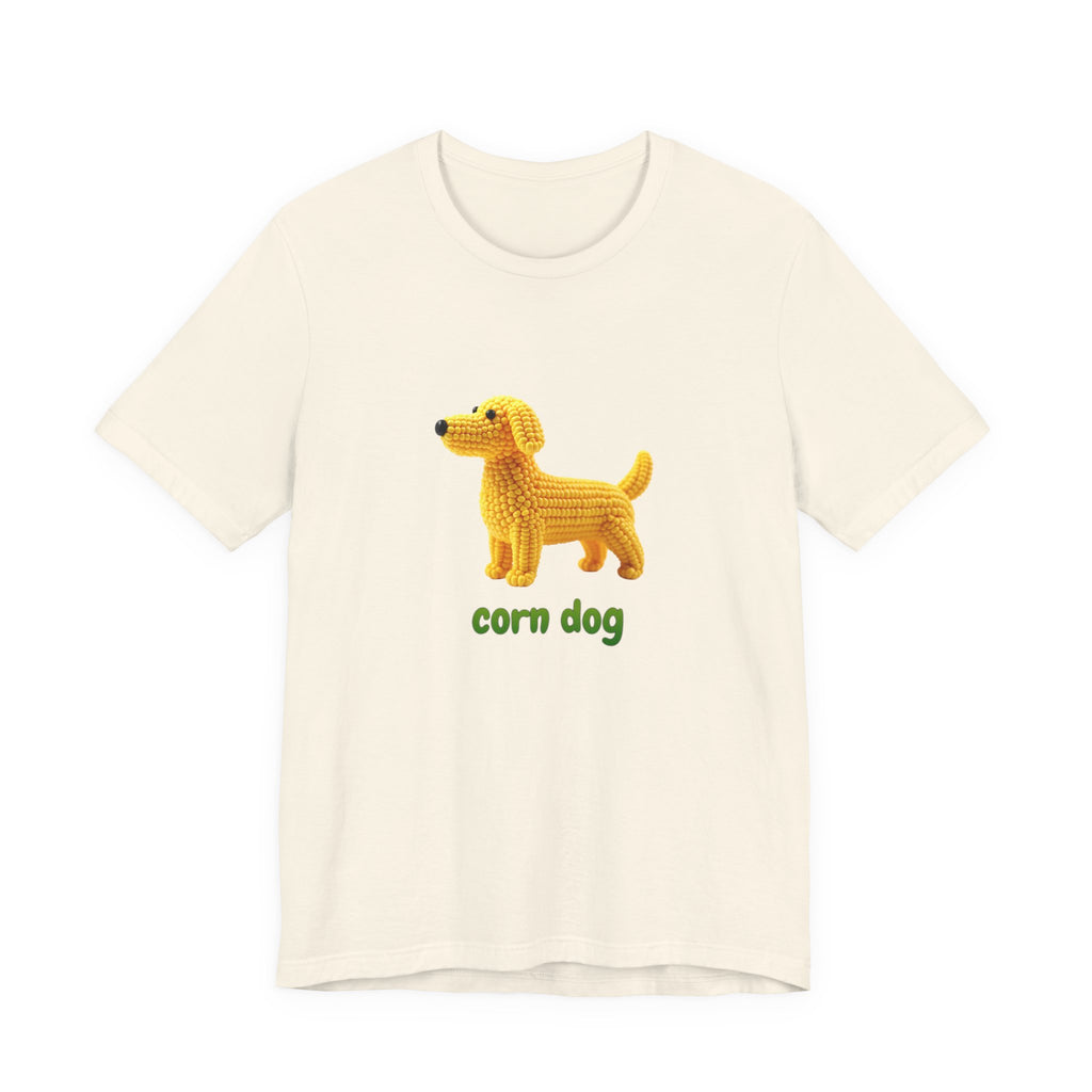 Corn Dog Dachshund T-Shirt — Cute Corn Dog Graphic Tee