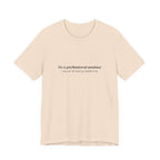 T-Shirt — "I'm a professional amateur" Funny Quote Tee