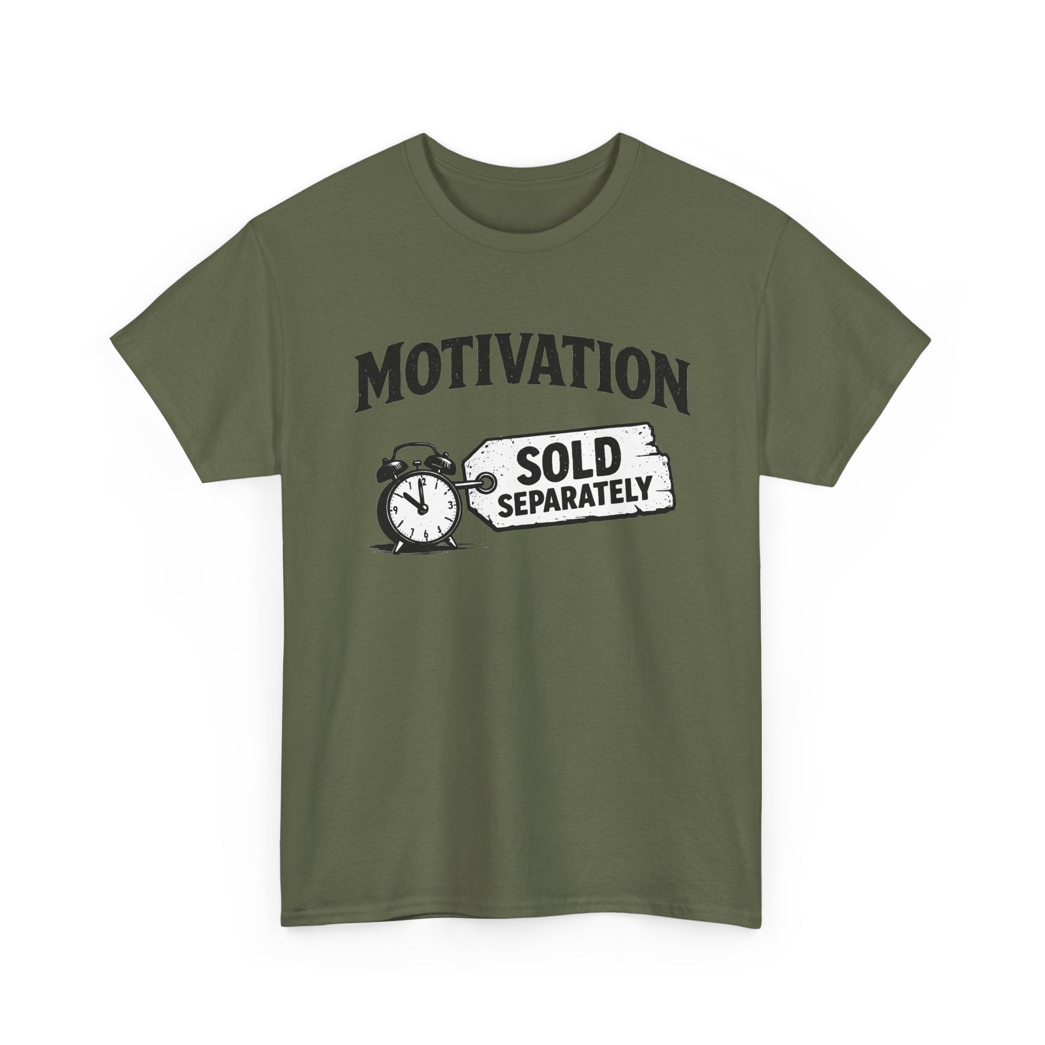 Motivation Sold Separately - Funny Vintage Graphic Tee