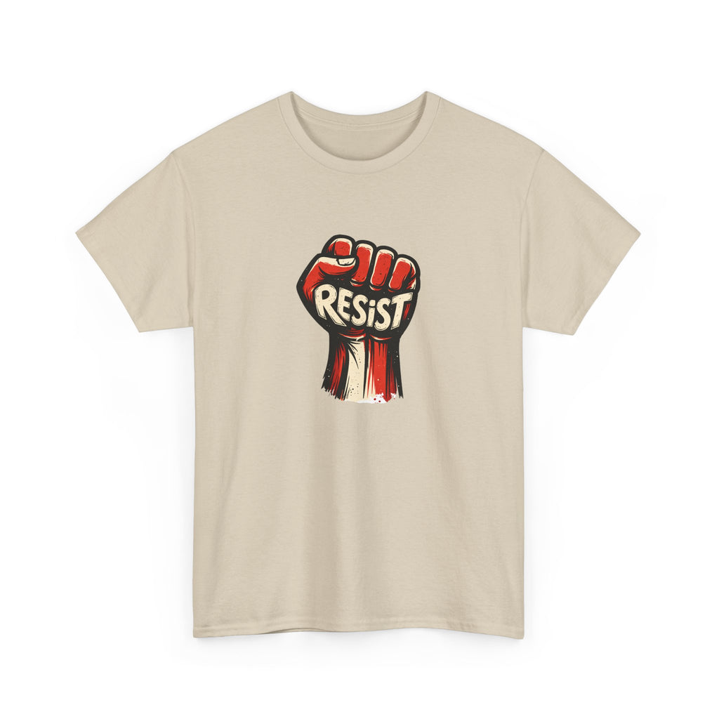 Resist Fist T‑Shirt — Bold Protest Graphic Tee