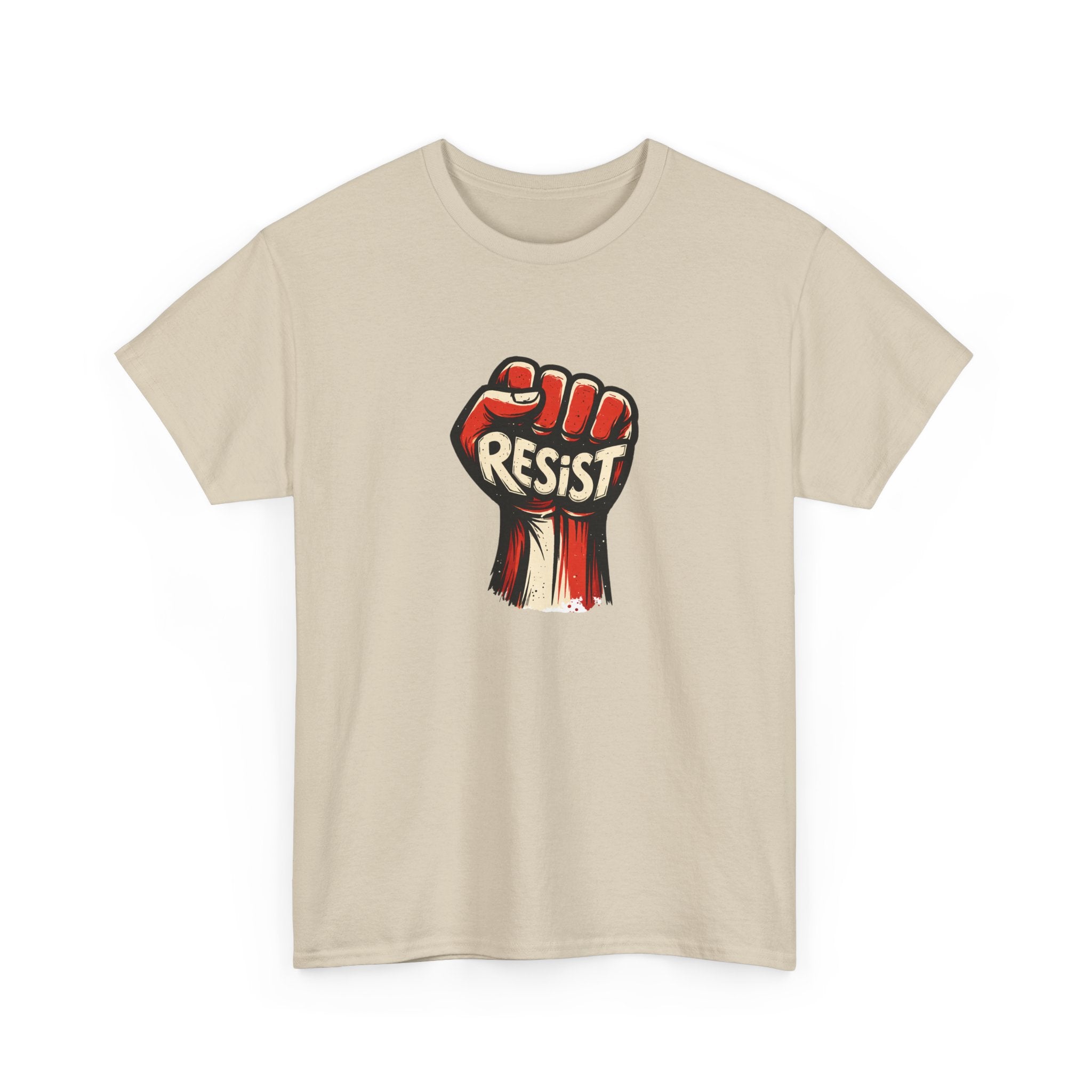 Resist Fist T‑Shirt — Bold Protest Graphic Tee