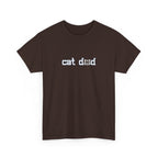 Cat Dad T‑Shirt — Minimalist Funny Cat Lover Tee