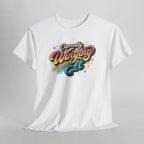 Currently Winging It Graphic Tee — Retro Script Casual Shirt