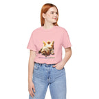 Cat Nap T‑Shirt — "How I Be In My Purrsonal Space" Cute Relaxed Cat Graphic Tee
