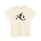 Basketball Player Silhouette T-Shirt — Dynamic Graphic Tee for Basketball Fans