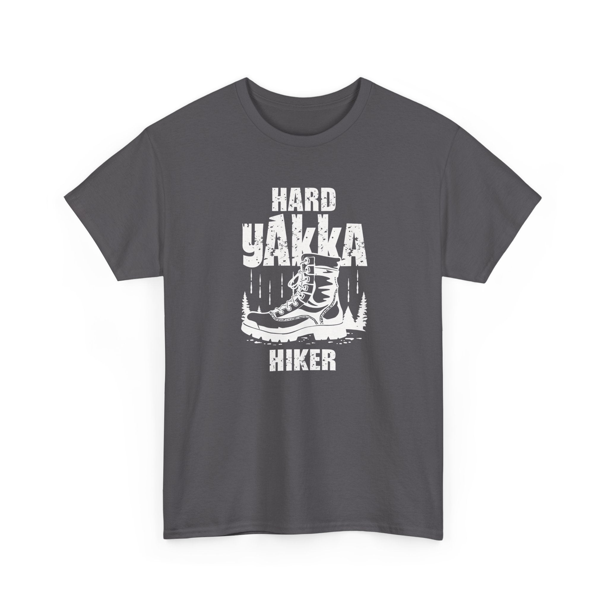 Hard Yakka Hiker T-Shirt — Vintage Hiking Boot Outdoor Tee