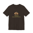 Elephant Rhino Graphic Tee — "elephino what the heck this is" Funny Wildlife T-Shirt