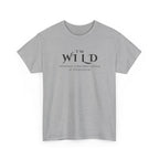 I'm Wild Minimalist Graphic Tee — 'I'm Wild' Text Design