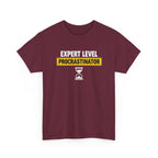 Expert Level Procrastinator T-Shirt