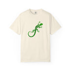 Green Gecko Graphic T-Shirt — Nature Lizard Shirt