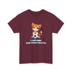 Kitten Soccer T‑Shirt - I Just Hope Both Teams Have Fun Funny Shirt For Soccer Fans