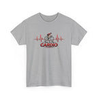 Cycling T‑Shirt — "This Is My Cardio" Bike Heartbeat Tee