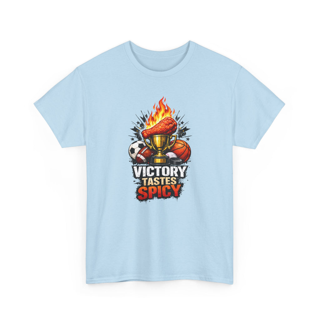 Victory Tastes Spicy Funny Sports Fan Wing T-Shirt