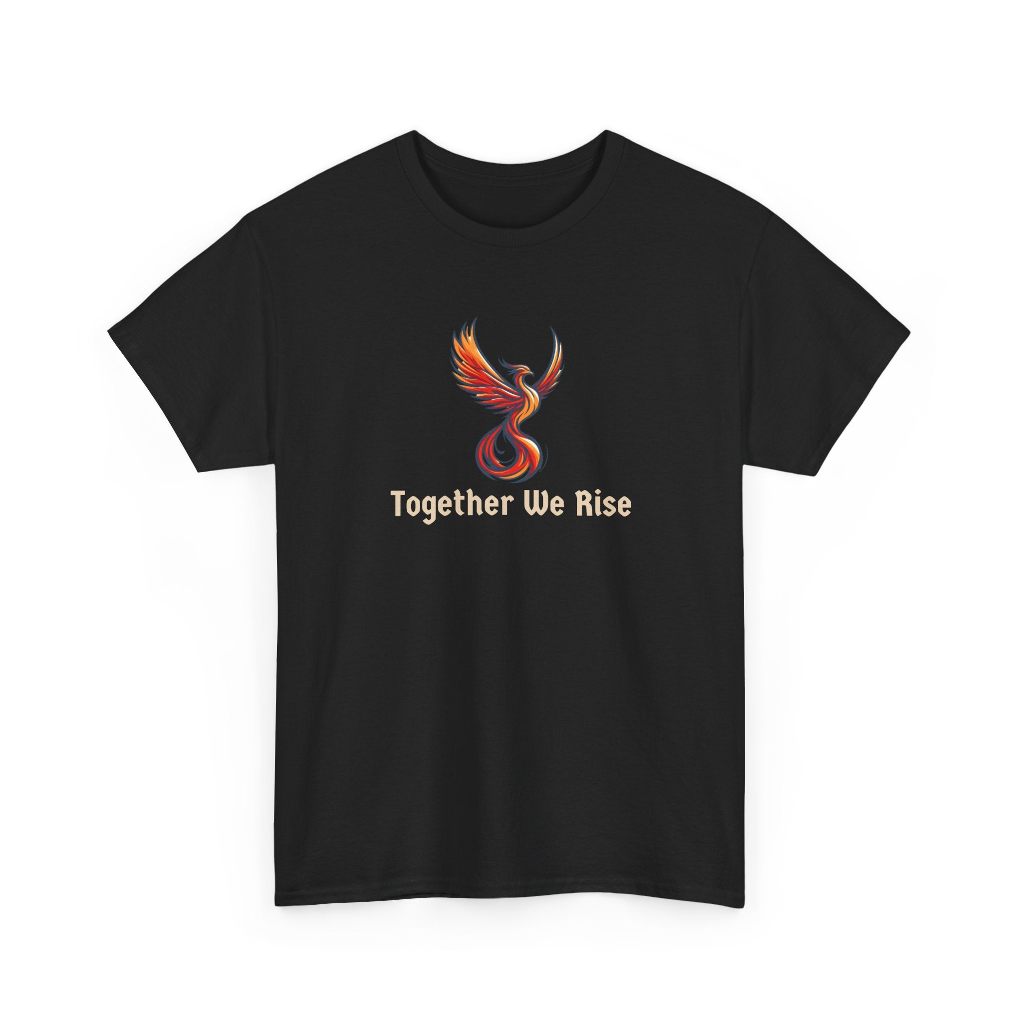 Phoenix Rising T‑Shirt — "Together We Rise" Inspirational Tee