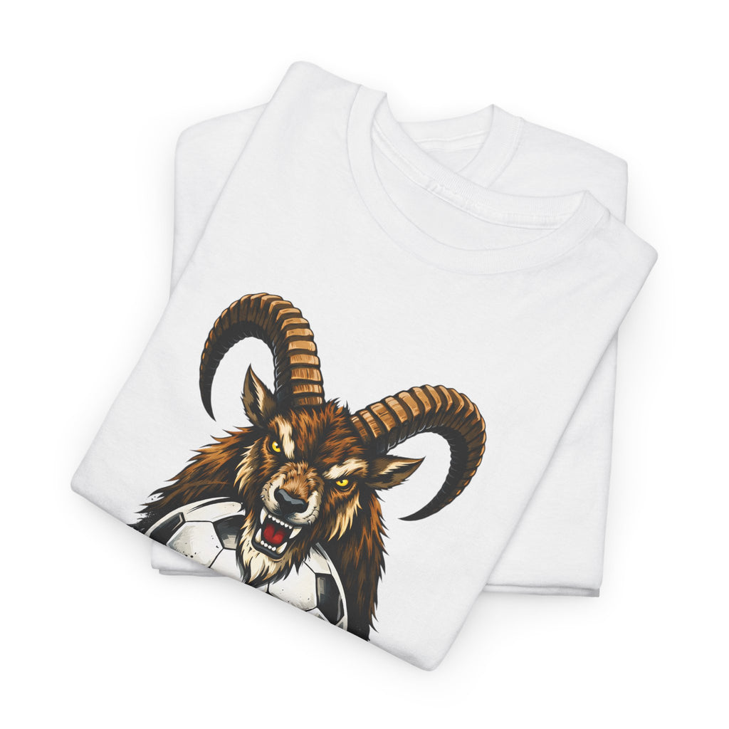 Goat Ibex Soccer Tee — "My Team Is the GOAT" Sports Fan T-Shirt