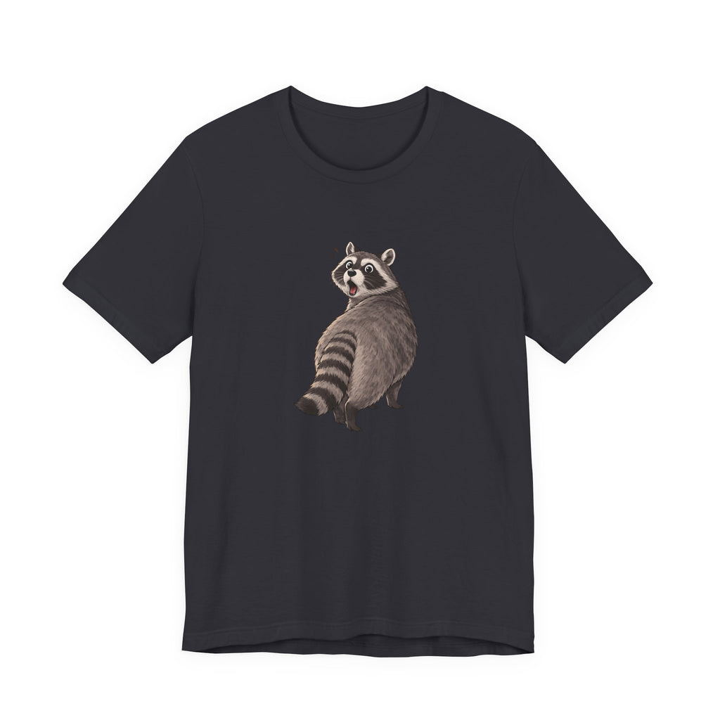 Raccoon Lookover T‑Shirt — Funny Woodland Animal Tee