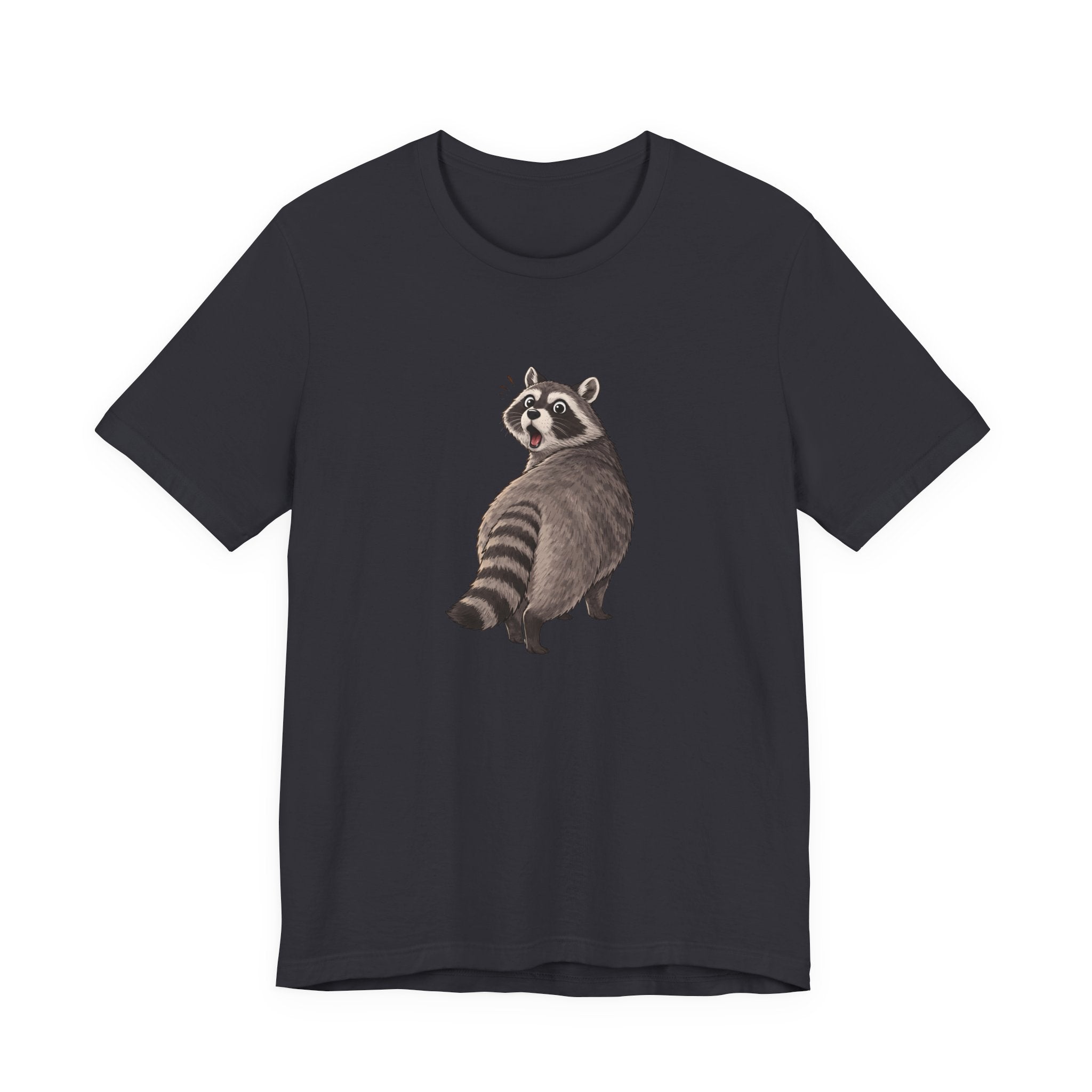 Raccoon Lookover T‑Shirt — Funny Woodland Animal Tee