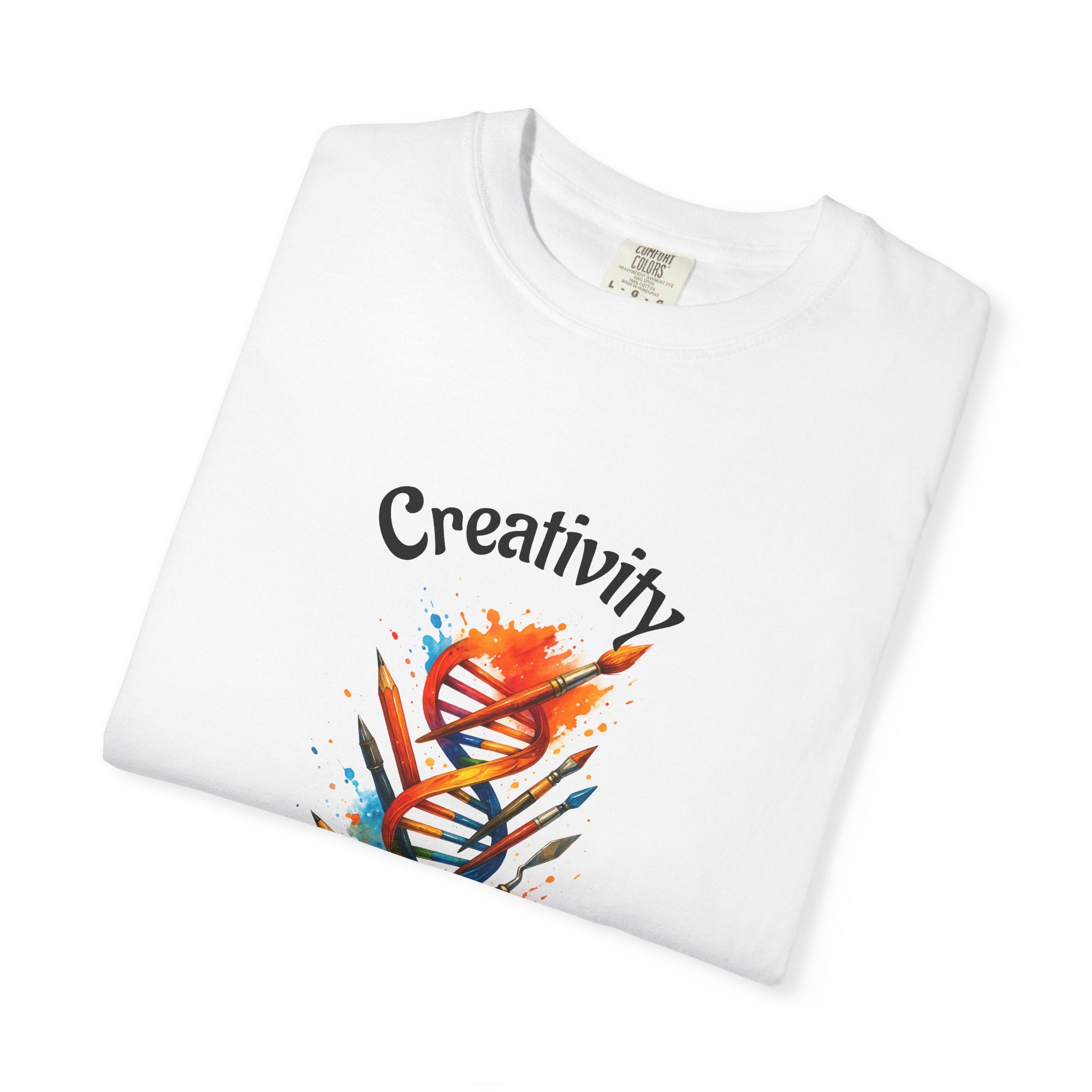 Creativity Is In My DNA T-Shirt — Artistic DNA Graphic Tee